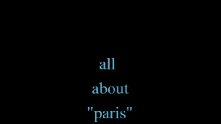 all about "paris"