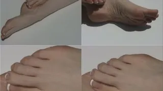 Tracey's Incredibly Soft Feet and Toes Part 4