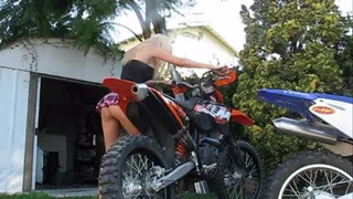 Playing with Exhaust of 505cc KTM