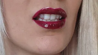 Mouth Fetish-Extreme close up