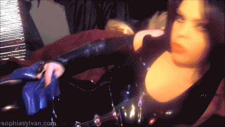 Squirting Orgasms in Catsuit