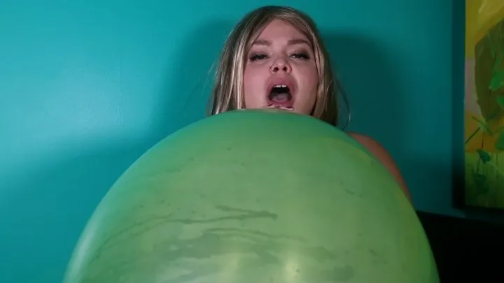 It's Not Easy Being Green: Balloon JOI