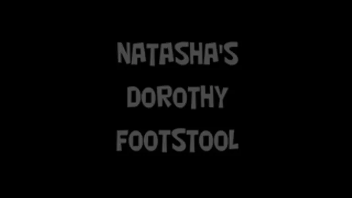 Natasha's Dottie Footstool!