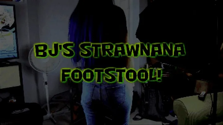 BJ's Strawnana Footstool!