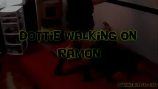 Dottie Walkin' on Ramon!