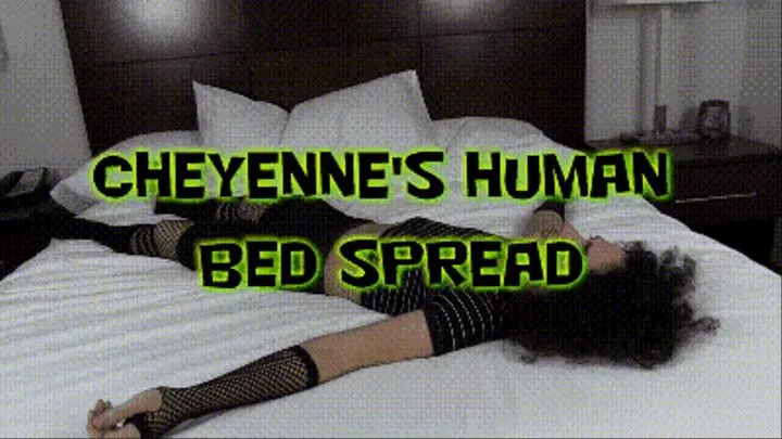 Cheyenne Jewel's Human Bed Spread!