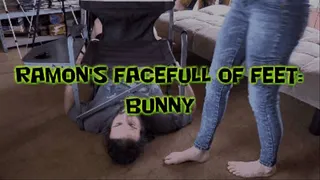 Ramon's Facefull of Feet: Bunny!