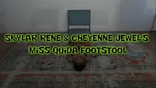 Skylar Rene & Cheyenne Jewel's Miss Quida Footstool!
