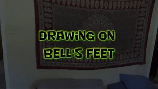 Drawing on Bell's Soles!