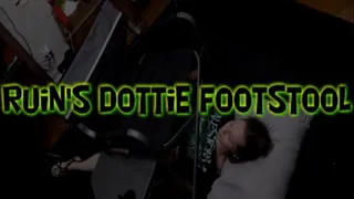 Wraith's Dottie Footstool!