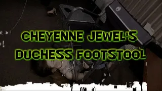 Cheyenne Jewel's Duchess Footstool!