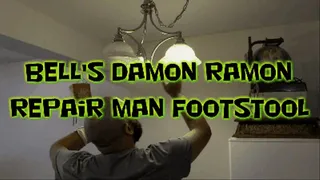 Bell's Damon Ramon Repair Man Footstool!