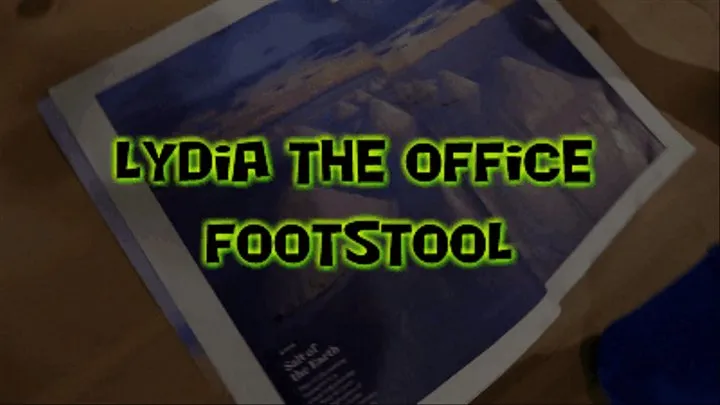 Lydia the Office Footstool!