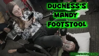 Duchess's Mandy Footstool!