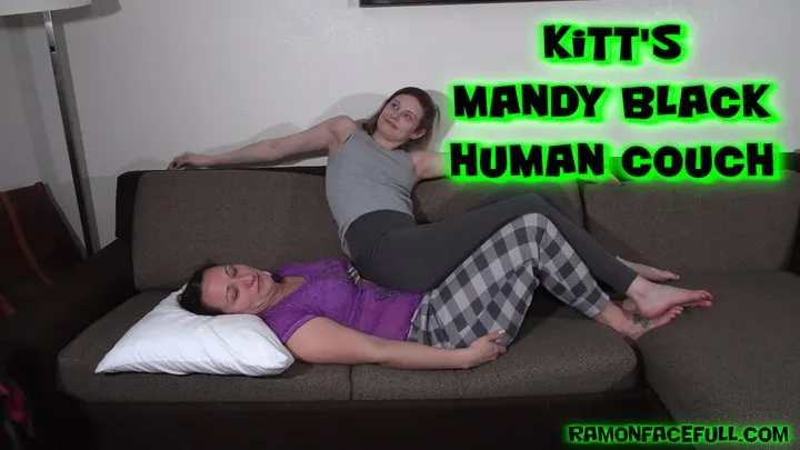 Kitt's Mandy Black Human Couch!