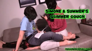 Simone & Summer's Glimmer Couch!