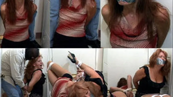 MILF Step-Mom finds her her step-daughter bound & gagged.