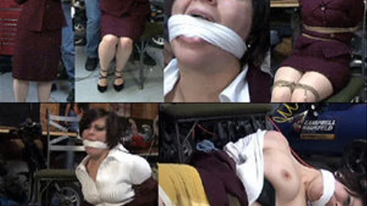 Real Estate Lady bound gagged and stashed out of the way