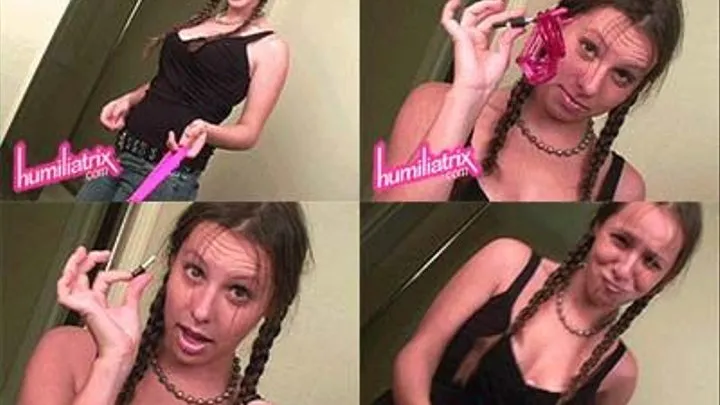 Humiliatrix Princess Zoe Snaps You into Cocklock and Takes You on a Leash Walk