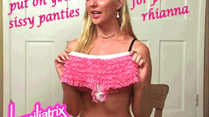 Caught, Reprimanded and Humiliated at the Panty Boutique by Humiliatrix Princess Rhianna