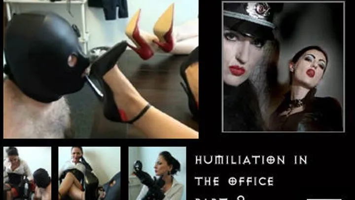 Humiliation in the office by business mistresses (part 2)