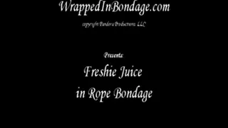 Freshie Juice in Rope Bondage