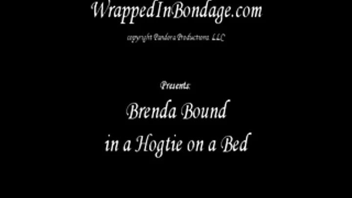 Brenda Bound Hogtied to a Bed