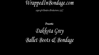 Dakkota Grey Ballet Boots & Bondage for