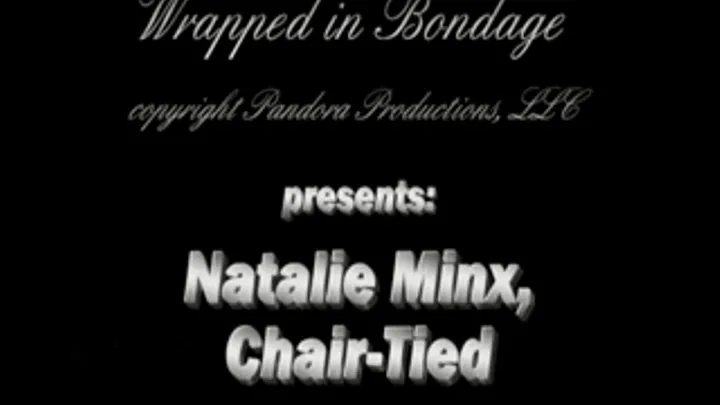 Natalie Minx, Chair Tied!