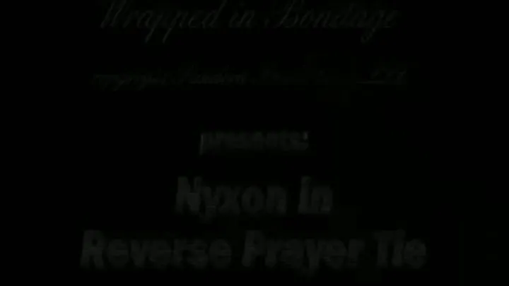 Nyxon in Reverse Prayer Tie for