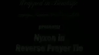 Nyxon in Reverse Prayer Tie for