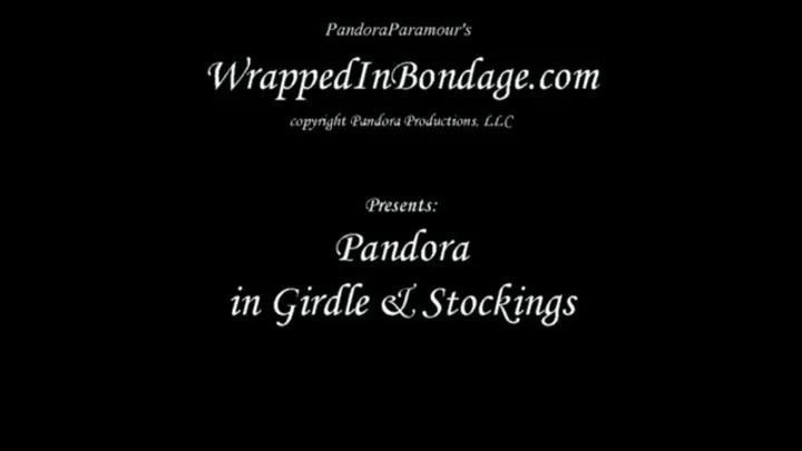 Pandora in Girdle and Stockings IPOD