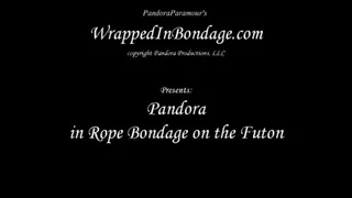 Pandora in Rope Bondage on a Futon