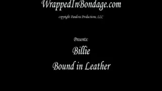 Billie In Leather Bondage