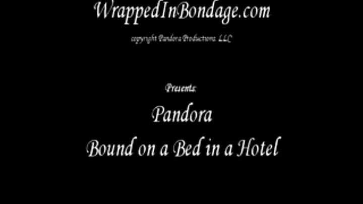 Pandora Bound on a Bed in a Hotel IPOD