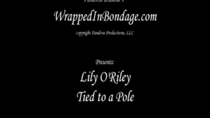 Lily O'Riley Tied to a Pole