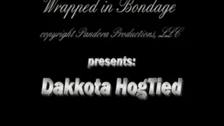 Dakkota hogtied!