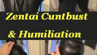 Zentai Cuntbust & Humiliation