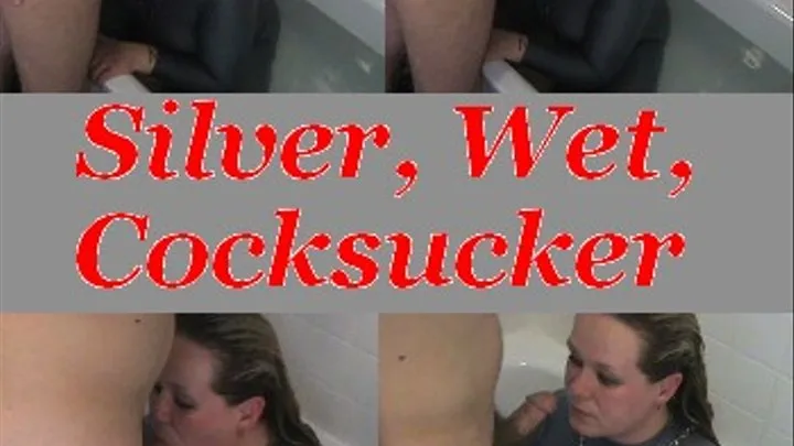 Silver Wet Cocksucker