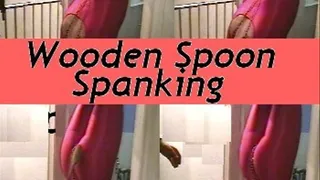 Wooden Spoon Spanking