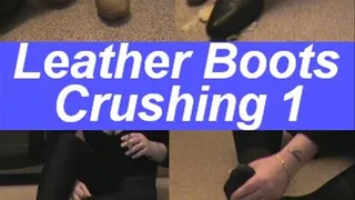 Leather Boots Crushing 1