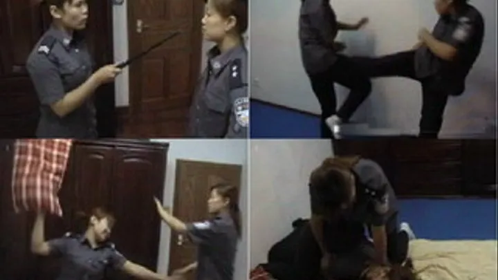 2 policegirl cafight #1