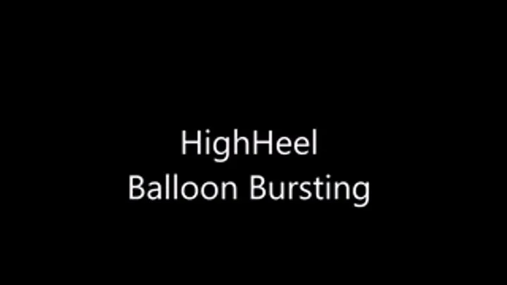 high heel balloon burster