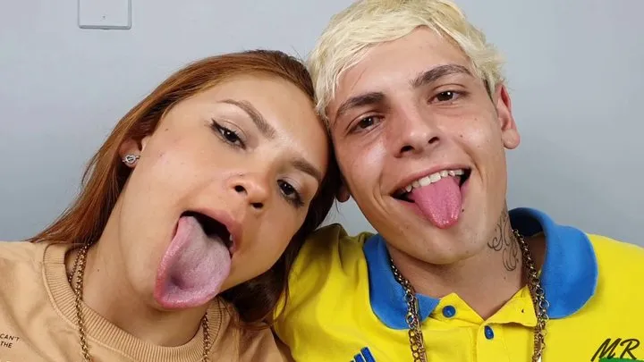 SPECIAL LONG TONGUE VS - TOP GIRL PRISCILA AND PAULO - NEW MR APRIL 2020 - CLIP 1