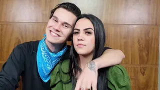 HOT KISS DELICIOUS TONGUE - TOP GIRL ALINE AND VINICIUS - NEW MR DEC 2020 - CLIP 1