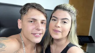 PAULO THICK TONGUE VS BLONDE FLUFFY GIRL - NEW TOP GIRL BIANCA AND PAULO - NEW MR APRIL 2022 - CLIP 1