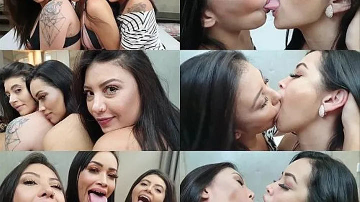 TABOO KISSES SUPER TONGUE THIRD - VOL # 294 - KYARA NISSEI vs LORENA CAMPOS & MARINA SANCHES- NEW MF MAR 2020 - CLIP 1 - Excluisve for MF video original