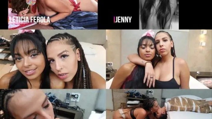 TABOO KISSES SUCK MY TONGUE UPSIDE DOWN - VOL # 293 - LETICIA FERELA & JENNY BRUNETTE - NEW MF MAR 2020 - CLIP 1 - Excluisve for MF video original