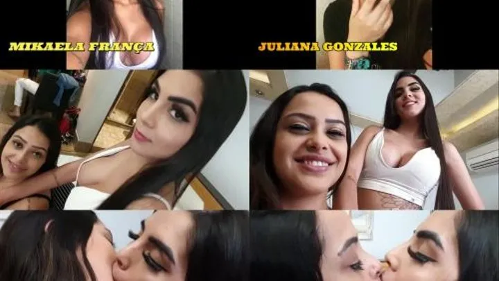 TABOO KISSES FACE TO FACE with successful girls SERIE VOL # 273 - JULIANA GONZALES & MIKAELA FRANÇA - NEW MF NOV 2019 - FULL VERSION - never published