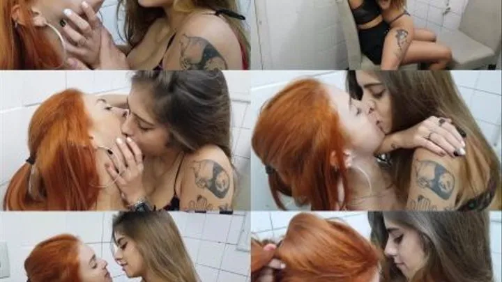 SUPER TABOO KISSES - VOL # 255 - KISSING THE LITTLE PRINCESS - NEW MF AUG 2019 - FANTASTIC BRUNA RED vs LARISSA ROCHE LITTLE PRINCESS - CLIP 5 - never published